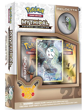 Generations ENG - Meloetta Pin Mythical Collection