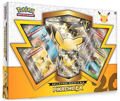 Generazioni ITA - Collezione Rosso e Blu Pikachu Ex