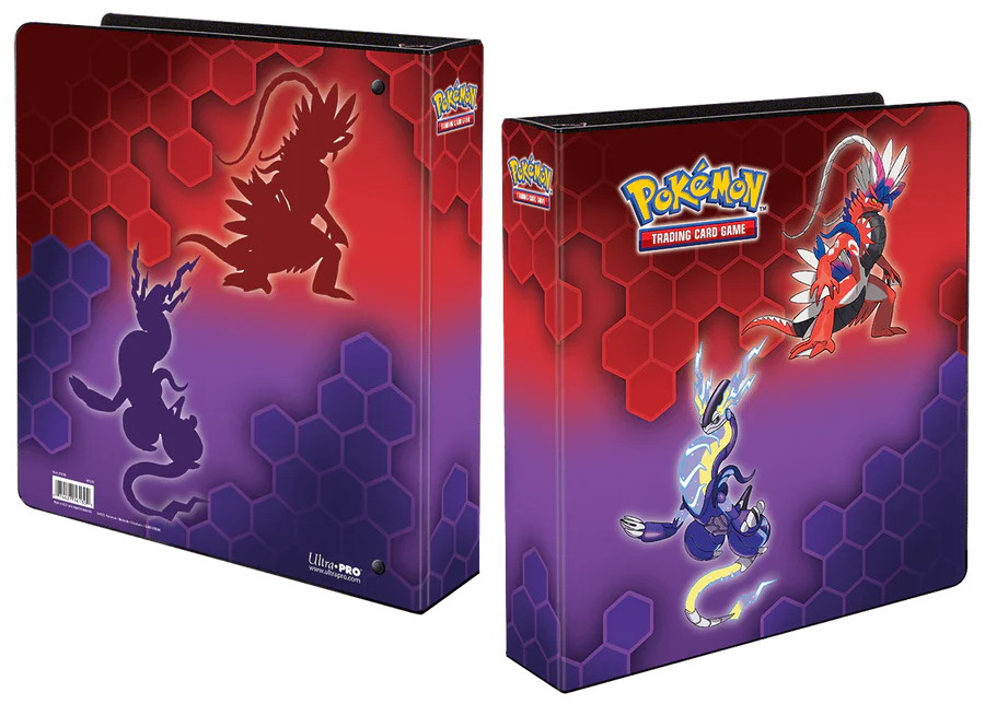 [32] Pokémon Album a 3 Anelli Ultra-PRO Koraidon & Miradon