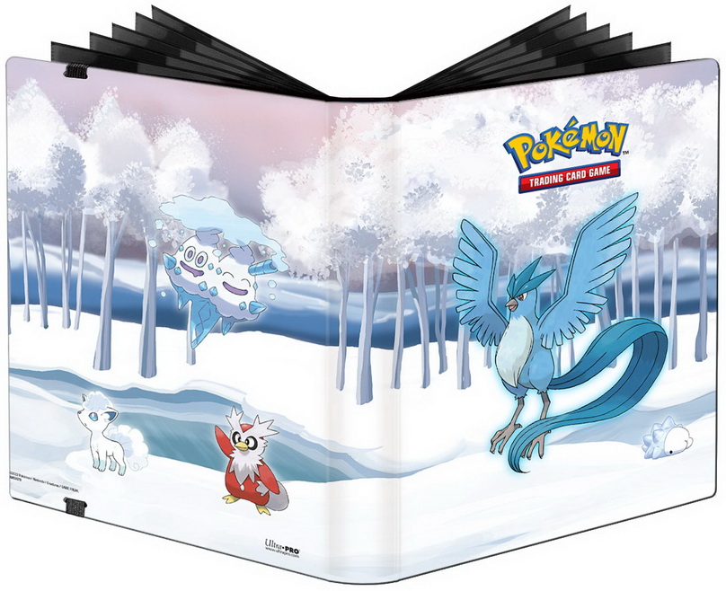 [25] Pokémon PRO-Binder Ultra-PRO 9+9 tasche Frosted Forest