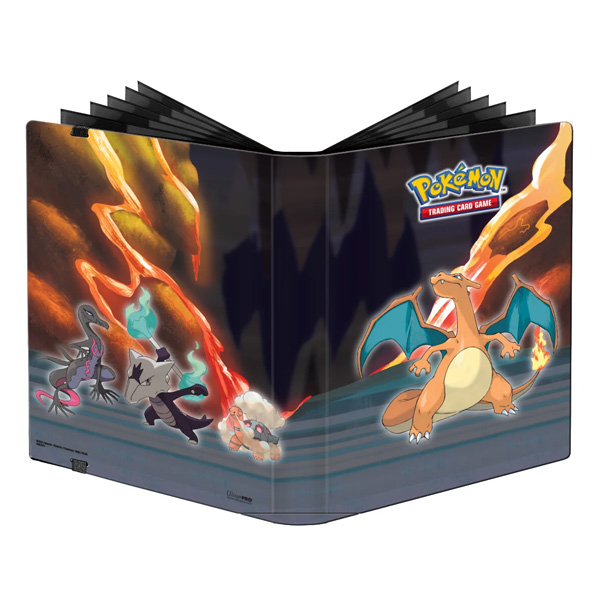 [27] Pokémon PRO-Binder Ultra-PRO 9+9 tasche Scorching Summit (Charizard 2023)