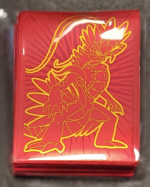 [56] Confezione 65 Sleeves ETB Scarlet & Violet: Koraidon