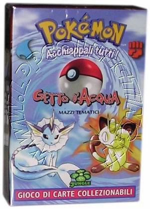Jungle - Mazzo tematico Getto Acqua (Vaporeon, Meowth)