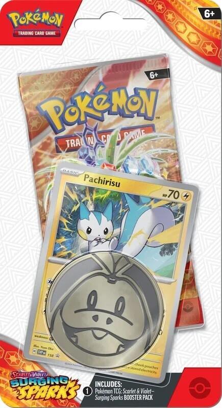 [2411-A] S&V Surging Sparks ENG - Checklane Blister Pachirisu