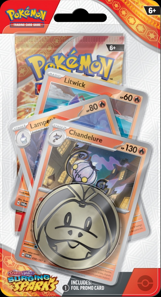 [2412-B] S&V Surging Sparks ENG - Premium Blister Chandelure