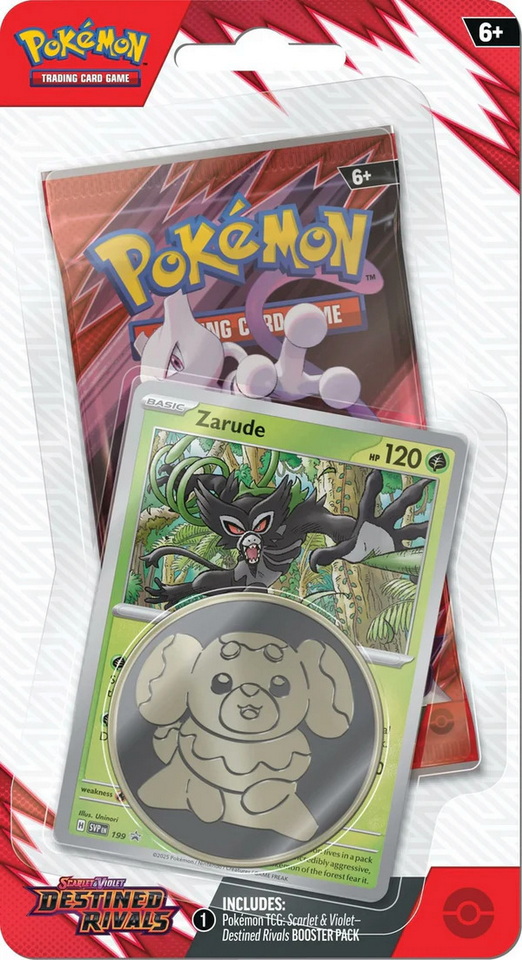 [2504-B] S&V Destined Rivals - Checklane Blister Zarude