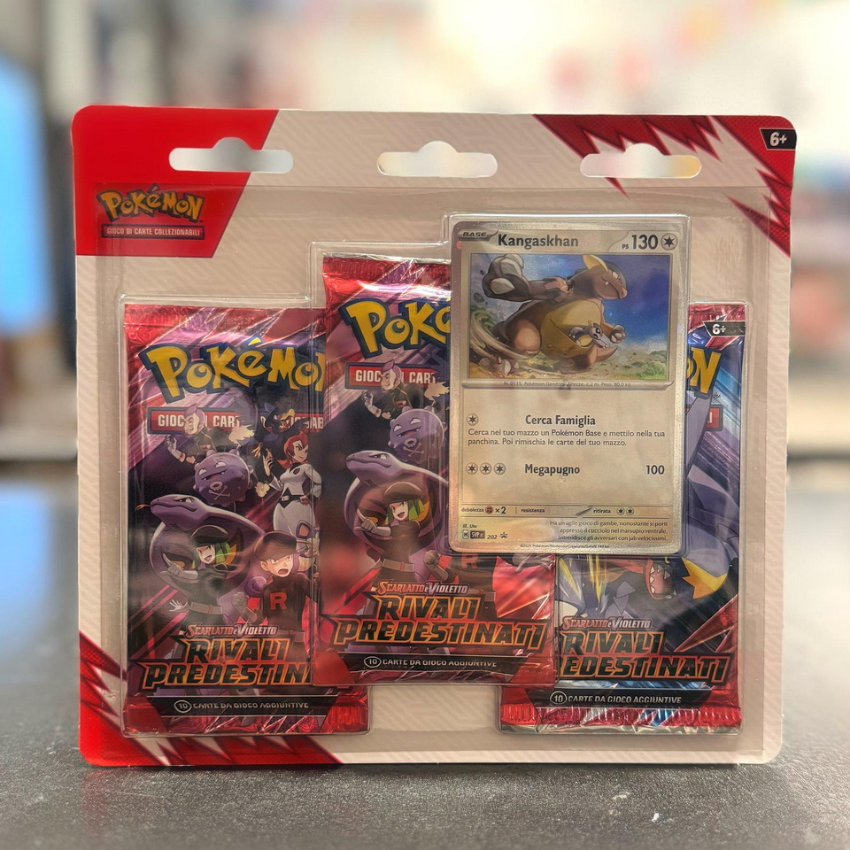 [2502-A] SeV Rivali Predestinati ITA - Blister 3 buste Kangaskhan
