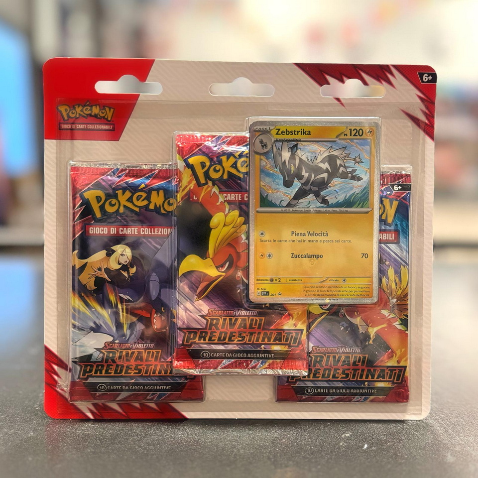 [2502-B] SeV Rivali Predestinati ITA - Blister 3 buste Zebstrika