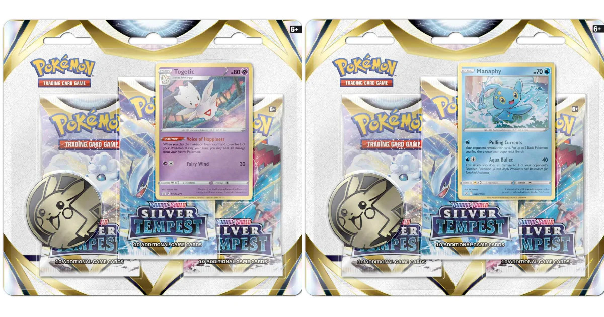 S&S-Silver Tempest ENG - Three Pack Blister Togetic