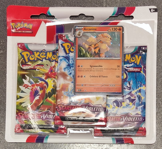 Scarlatto e Violetto ITA - Blister 3 buste Arcanine