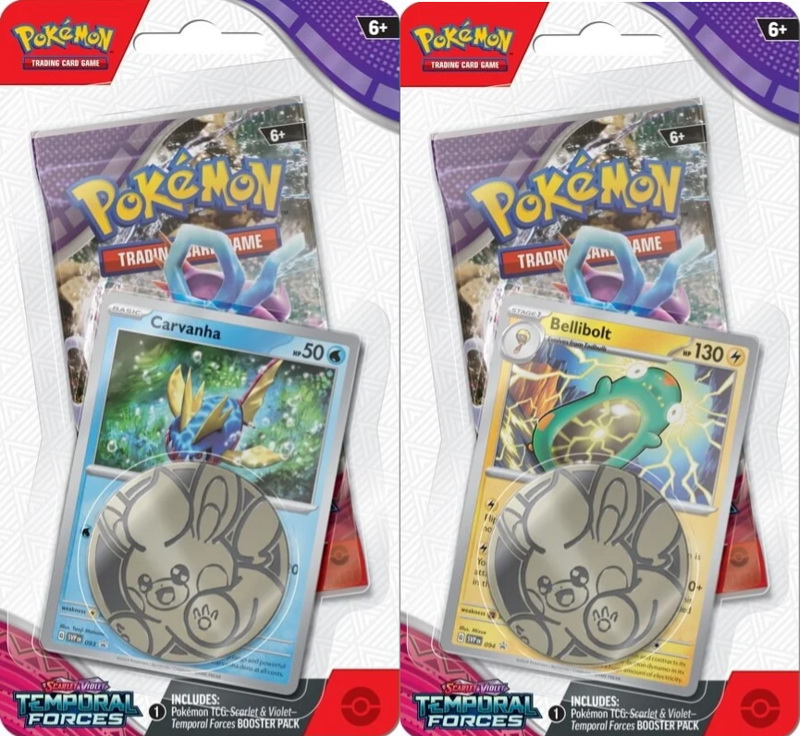 S&V Temporal Forces ENG - Set 2 Checklane Blister Bellibolt + Carvanha