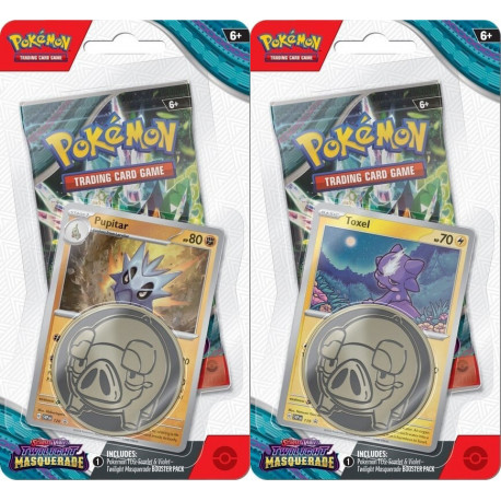 S&V Twilight Masquerade ENG - Set 2 Checklane Blister Pupitar + Toxel
