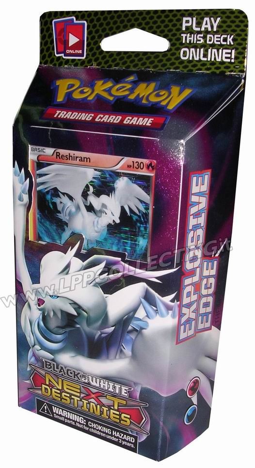 B&W-Next Destinies - Mazzo tematico Explosive Edge (Reshiram) (not perfect)