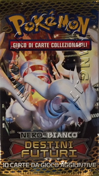 N&B-Destini Futuri - Bustina Artwork Reshiram