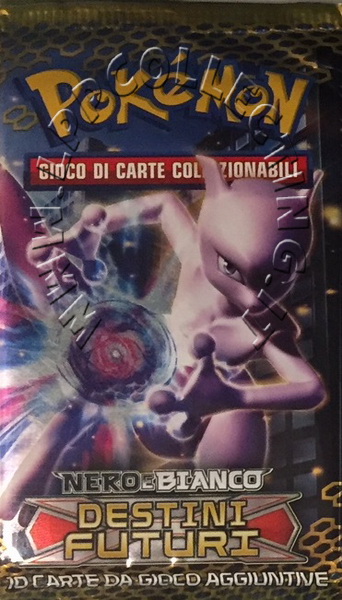 N&B-Destini Futuri- Bustina Artwork Mewtwo