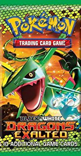 B&W-Dragons Exalted - Bustina Artwork Rayquaza