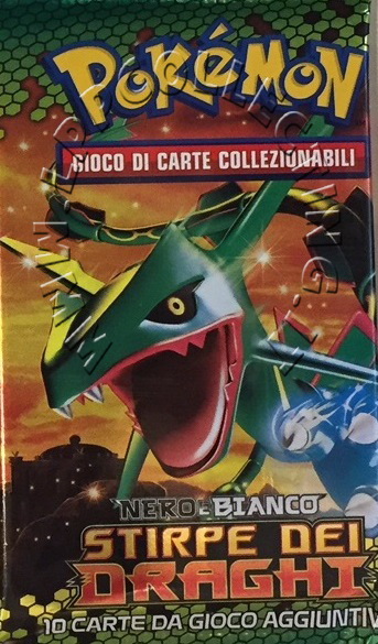 N&B-Stirpe dei Draghi ITA - Bustina Artwork Rayquaza