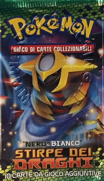 N&B-Stirpe dei Draghi ITA - Bustina Artwork Giratina