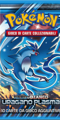 N&B-Uragano Plasma - Bustina Artwork Articuno