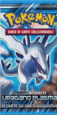 N&B-Uragano Plasma - Bustina Artwork Lugia