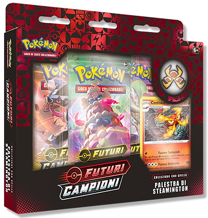 Futuri Campioni ITA - Collezione con Spilla Palestra di Steamington