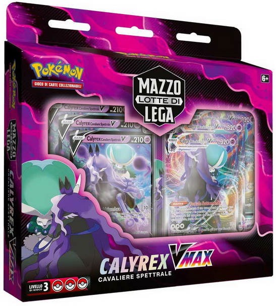 [2210] ITA - Mazzo Lotte di Lega: Calyrex Cavaliere Spettrale VMAX