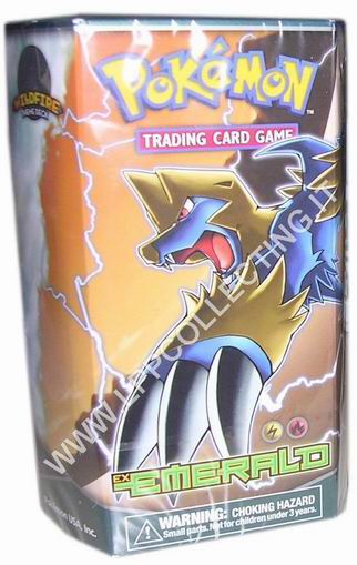 Ex-Emerald - Theme Deck Wildfire (Manectric) confezione danneggiata