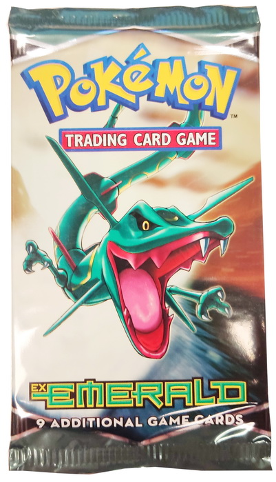 Ex-Emerald ENG - Bustina Artwork Rayquaza