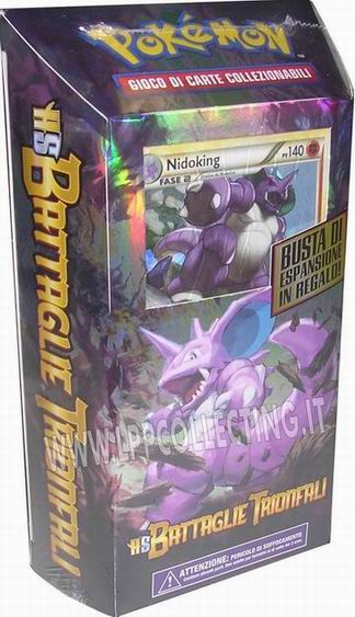 HS-Battaglie Trionfali - Mazzo tematico Salvaguardia Reale (Nidoking)