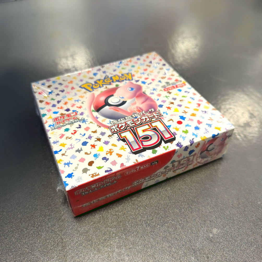 Pokemon Card 151 JAP - Box 20 Bustine (7 carte per bustina)