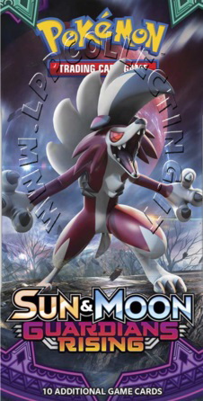 S&M-Guardians Rising - Bustina Artwork Lycanroc