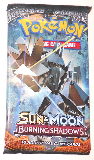 S&M-Burning Shadows - Bustina Artwork Necrozma