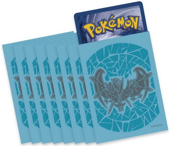 [24] SM05 - Confezione 65 Sleeves ETB Dawn Wings Necrozma (azzurro)