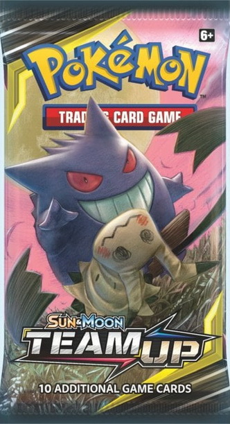 S&M-Team Up - Bustina Artwork Gengar & Mimikyu