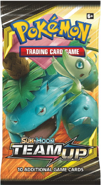 S&M-Team Up - Bustina Artwork Celebi & Venusaur