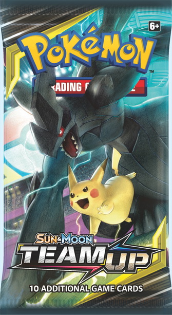 S&M-Team Up - Bustina Artwork Pikachu & Zekrom