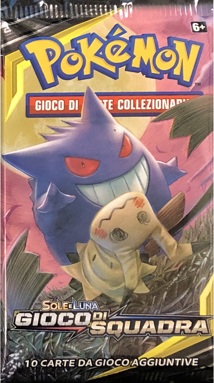 S&L-Gioco di Squadra ITA - Bustina Artwork Gengar & Mimikyu
