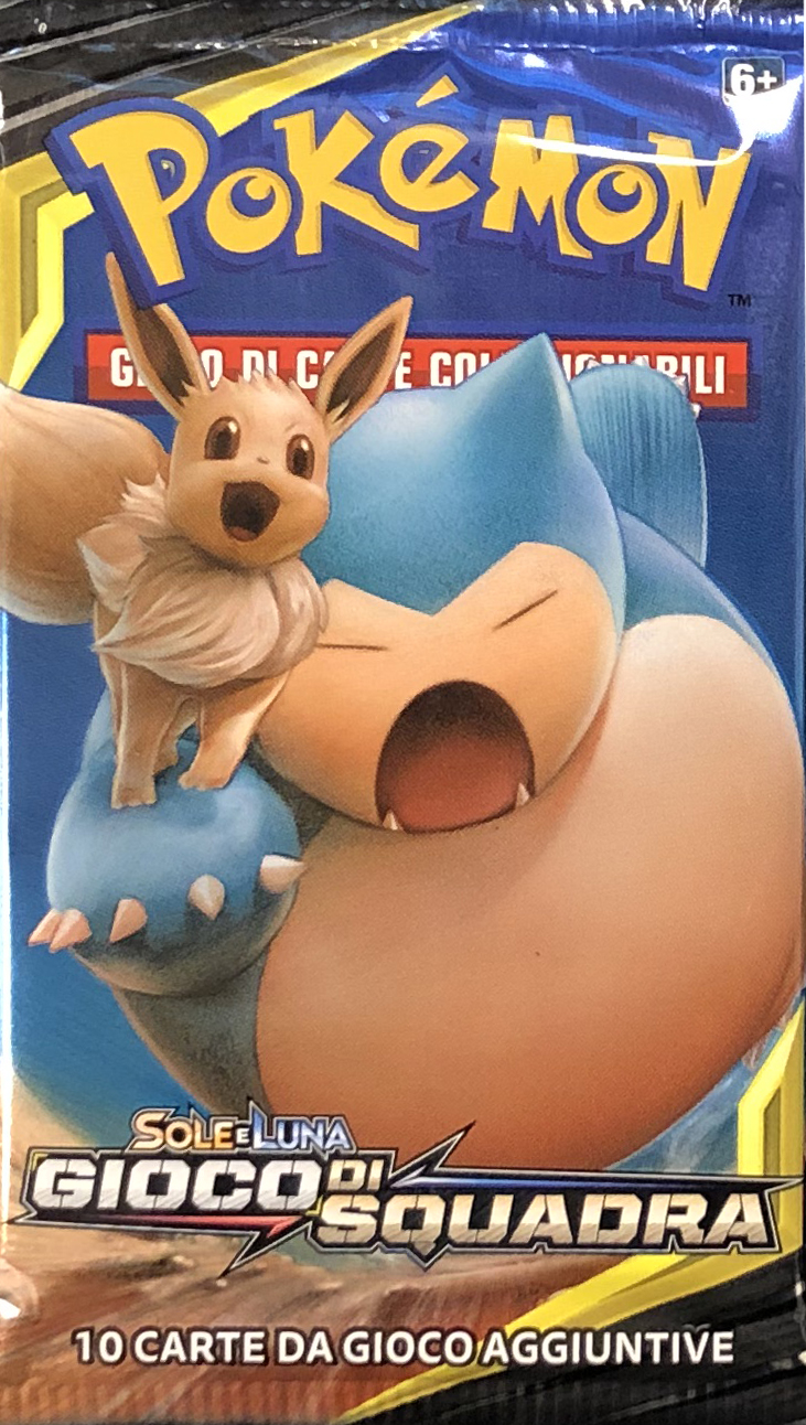 S&L-Gioco di Squadra ITA - Bustina Artwork Eevee & Snorlax