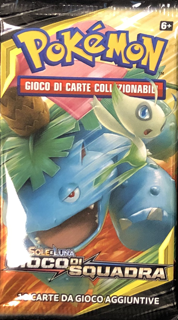 S&L-Gioco di Squadra ITA - Bustina Artwork Celebi & Venusaur