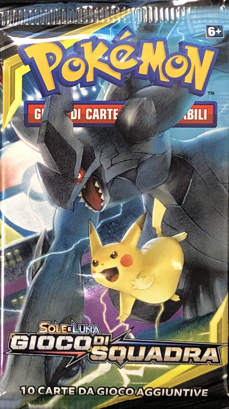 S&L-Gioco di Squadra ITA - Bustina Artwork Pikachu & Zekrom