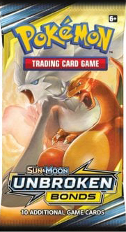 S&M-Unbroken Bonds - Bustina Artwork Reshiram & Charizard GX