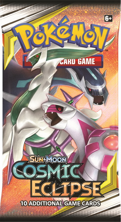 S&M-Cosmic Eclipse ENG - Bustina Artwork Arceus & Dialga & Palkia GX