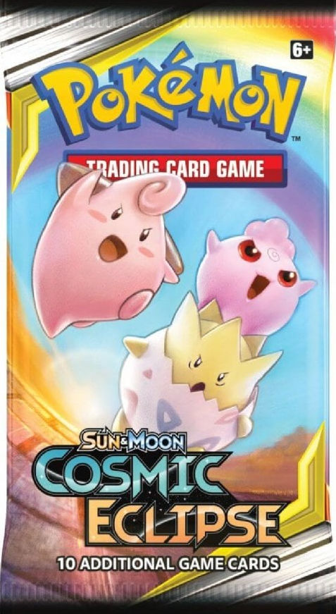 S&M-Cosmic Eclipse ENG - Bustina Artwork Solgaleo & Lunala GX 