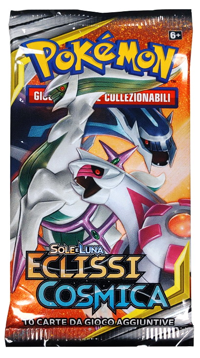 S&L-Eclissi Cosmica ITA - Bustina Artwork Arceus, Dialga e Palkia GX