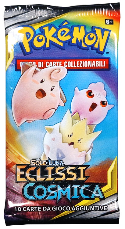 S&L-Eclissi Cosmica ITA - Bustina Artwork Togepi, Cleffa e Igglybuff GX