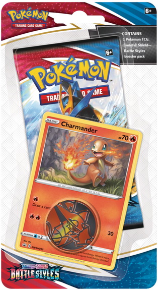 S&S-Battle Styles ENG - Checklane Blister Charmander