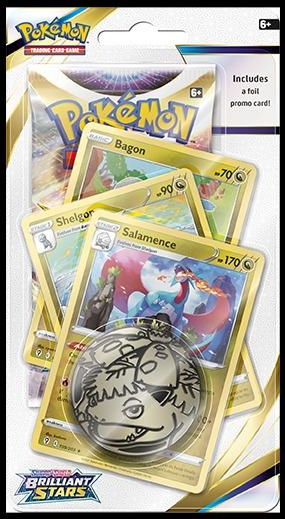 S&S-Brilliant Stars ENG - Premium Blister Salamence
