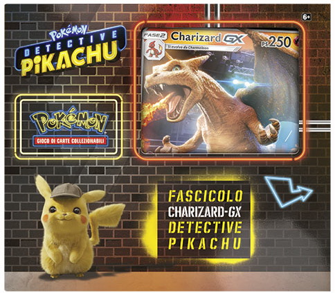 Detective Pikachu ITA - Fascicolo Charizard GX