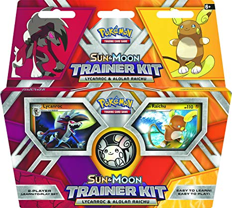 ENG - Sun & Moon Trainer Kit Lycanroc & Alolan Raichu