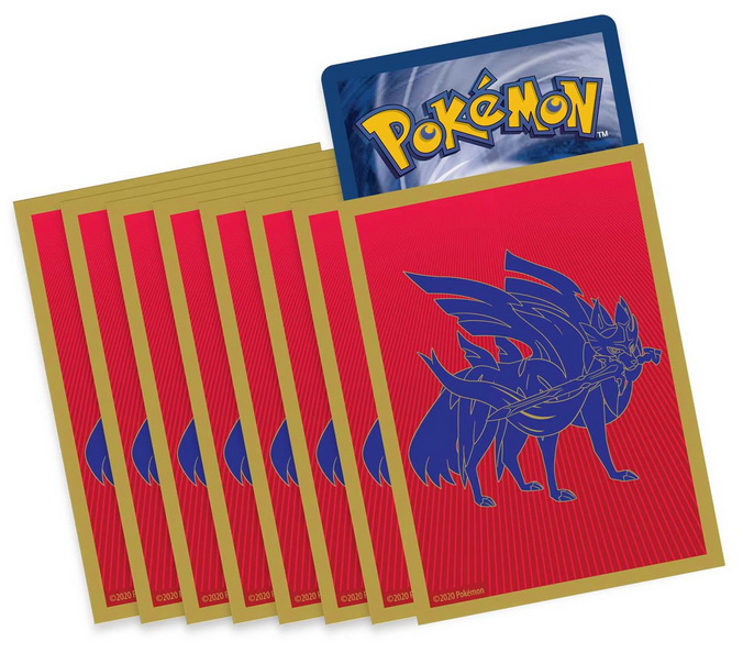[35] SS01 - Confezione 65 Sleeves ETB Zacian
